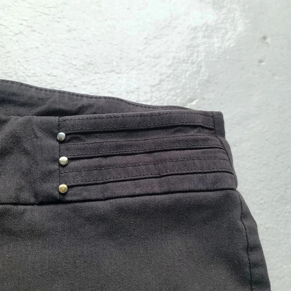 JM Collection Pants Women's Stretch Brown Rayon/Poly/Spandex Petite sz PL Large - Picture 8 of 10